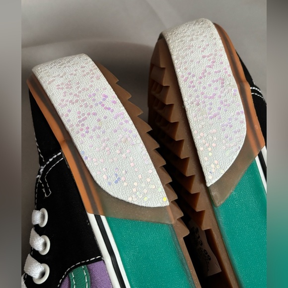 Vans Sk8-Hi Stacked Confetti - Fairy Wren Sea Green- RARE FIND- women’s 6.5 - Picture 6 of 8